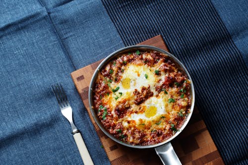 Keto baked eggs