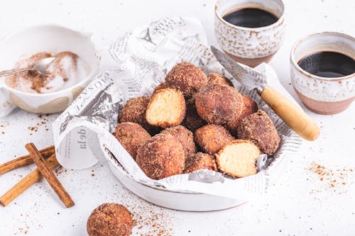 Keto churro bites